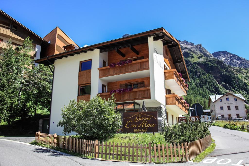 Готель Garni Des Alpes Сольда Екстер'єр фото